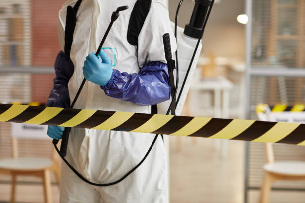 Professional Biohazard technician working in Allendale, MI